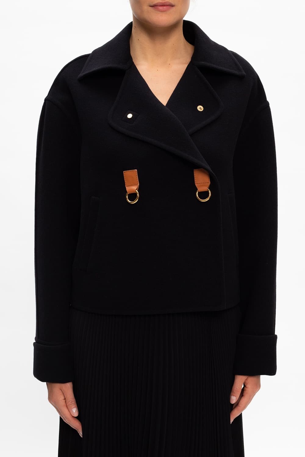 로에베 울 캐시미어 피코트 자켓 상품이미지8