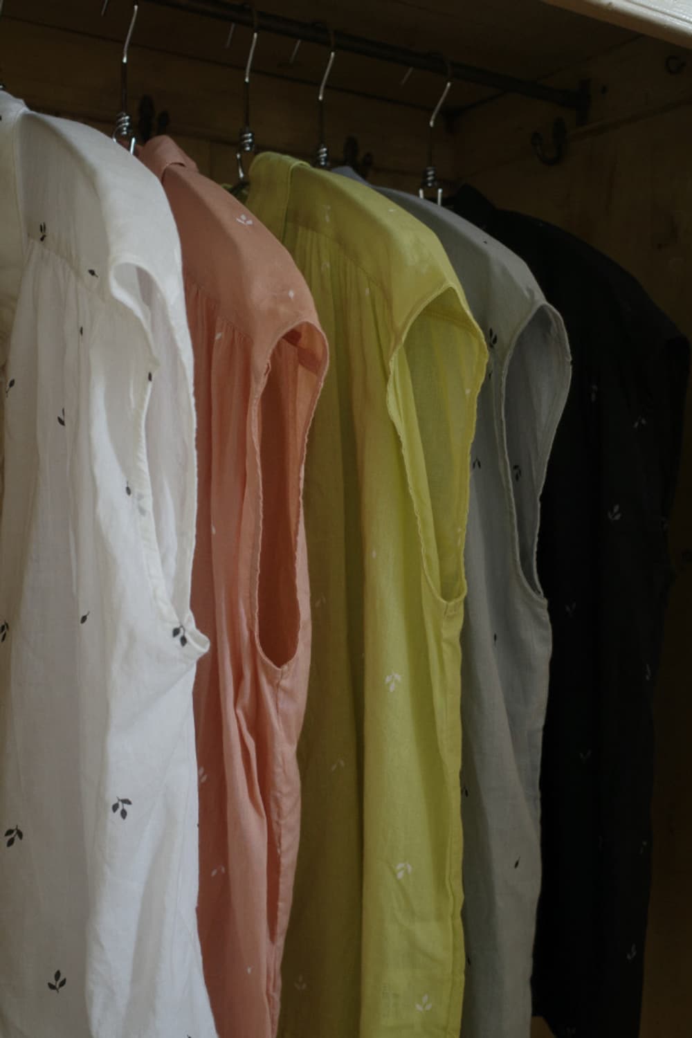summer leaf pattern loose blouse 상품이미지4