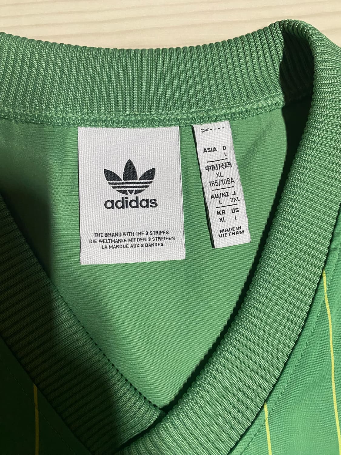 아디다스 윈드브레이커 그린 XL 상품이미지2