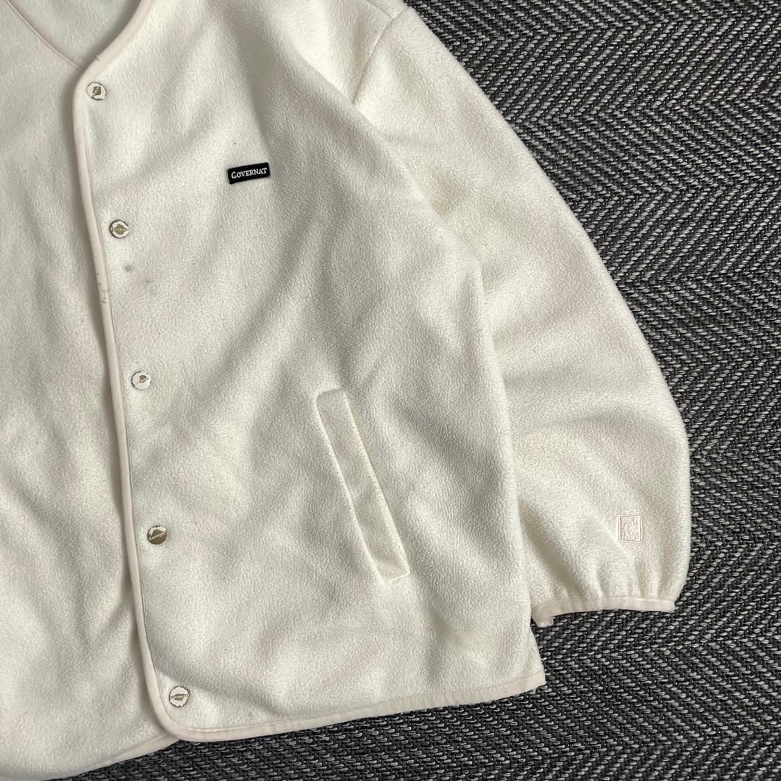 커버낫 미니멀 후리스 가디건o 3178 상품이미지2