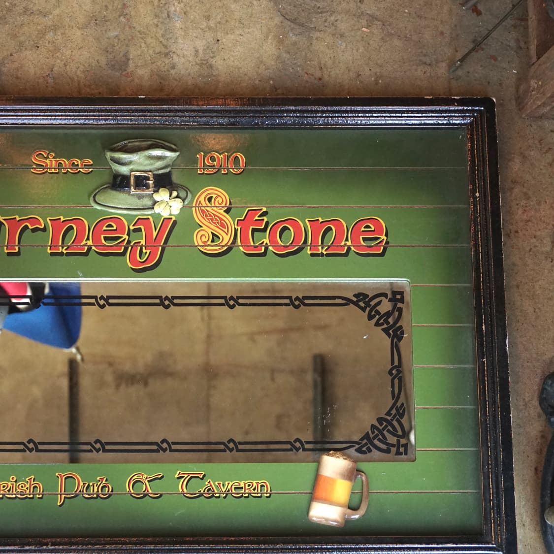 빈티지 소퓸 Blarney Stone 펍 거울액자 상품이미지4