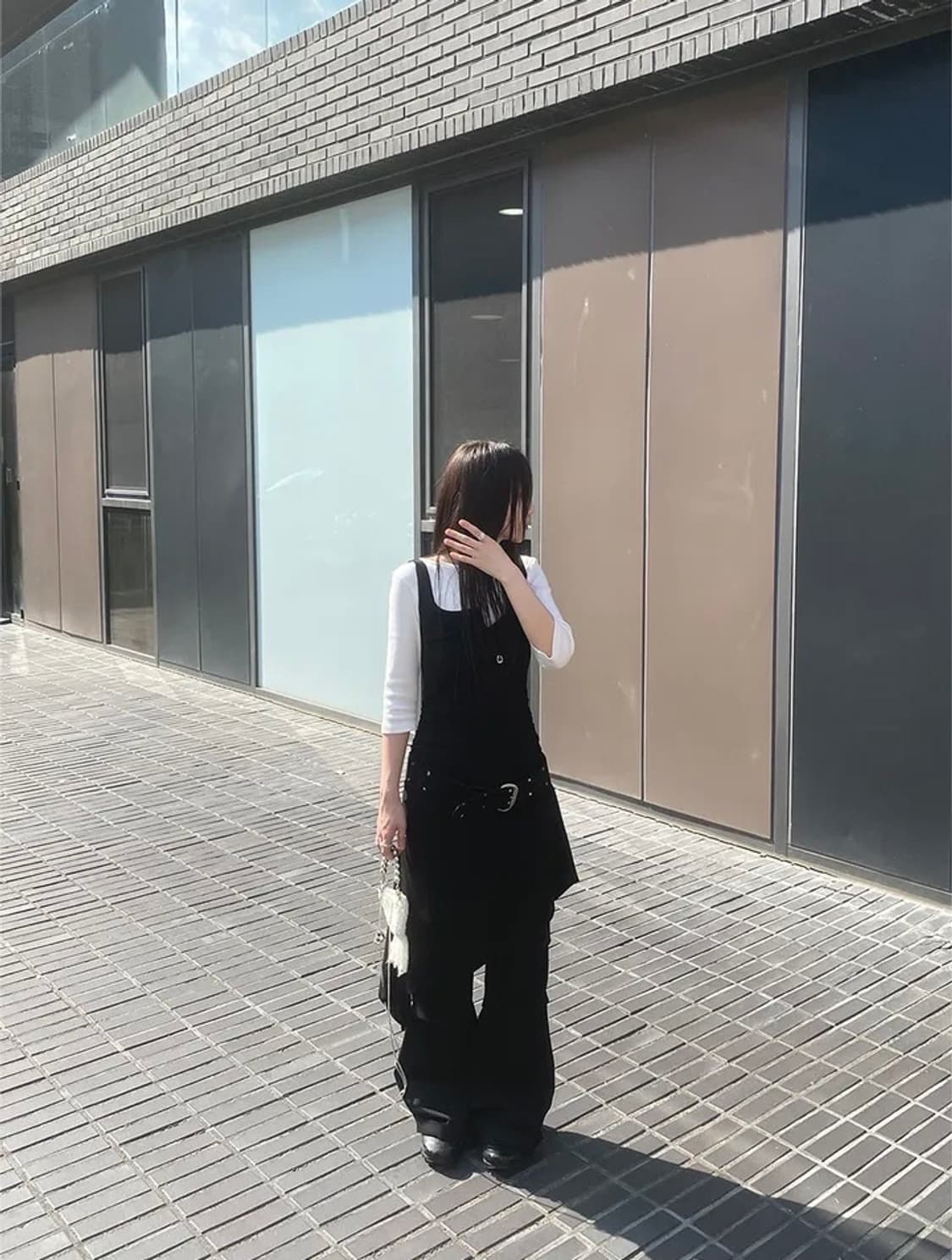 새상품) 더니로 언발 셔링 원피스 상품이미지3