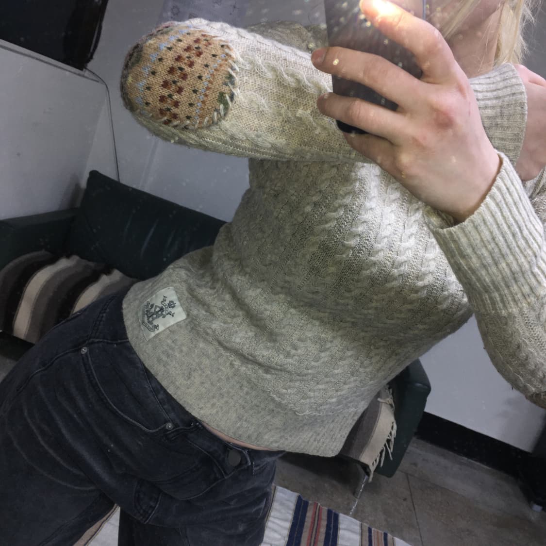 투티/0125 폴로 진스 꽈배기 니트 랄프로렌 빈티지 스웨터 상품이미지1