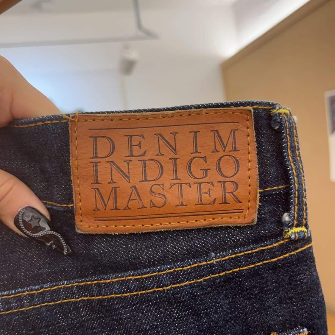 데님 인디고 마스터 셀비지 진청 데님팬츠 30인치 C08631 상품이미지5