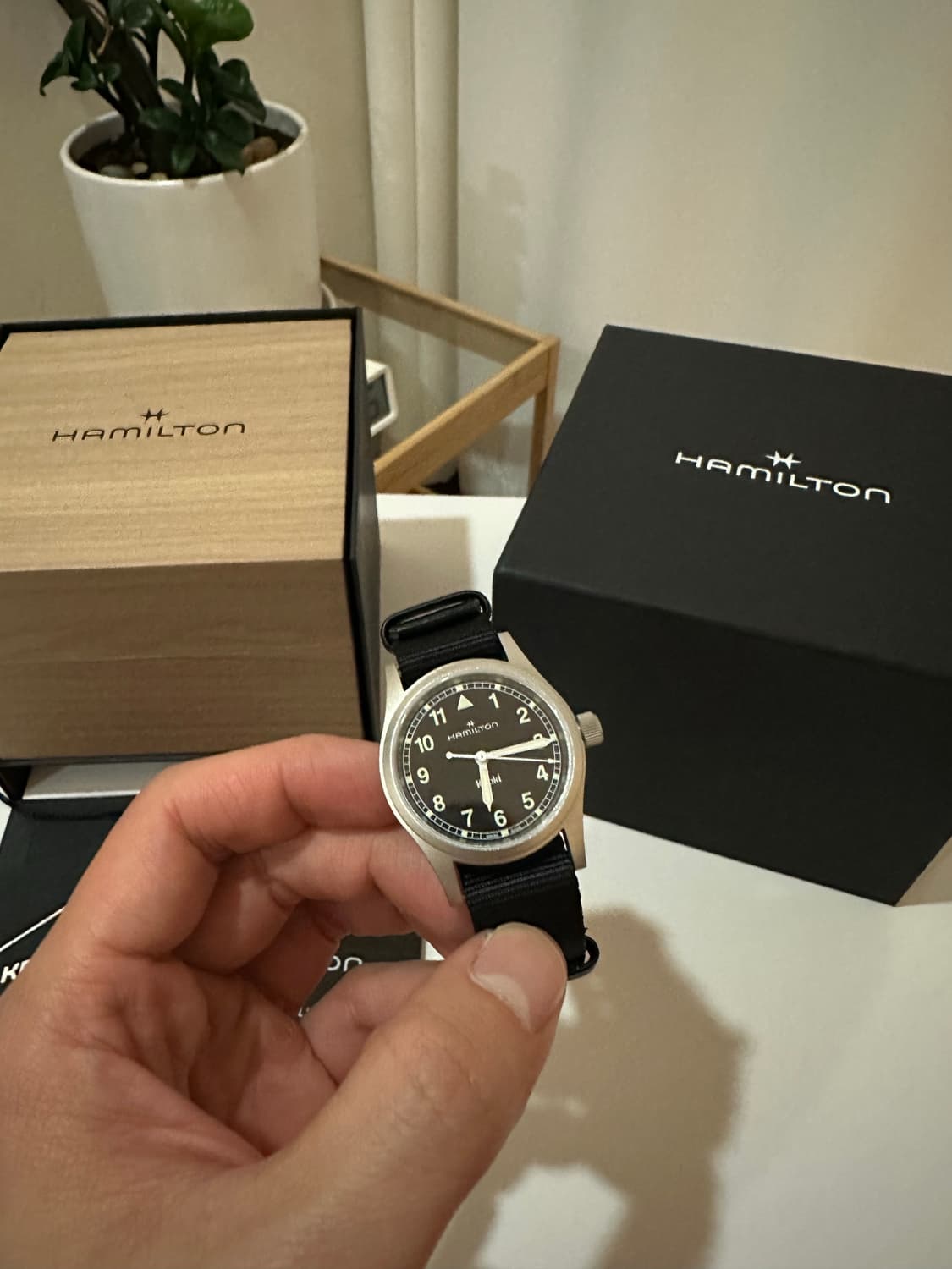 해밀턴 카키필드 쿼츠 33mm 상품이미지2