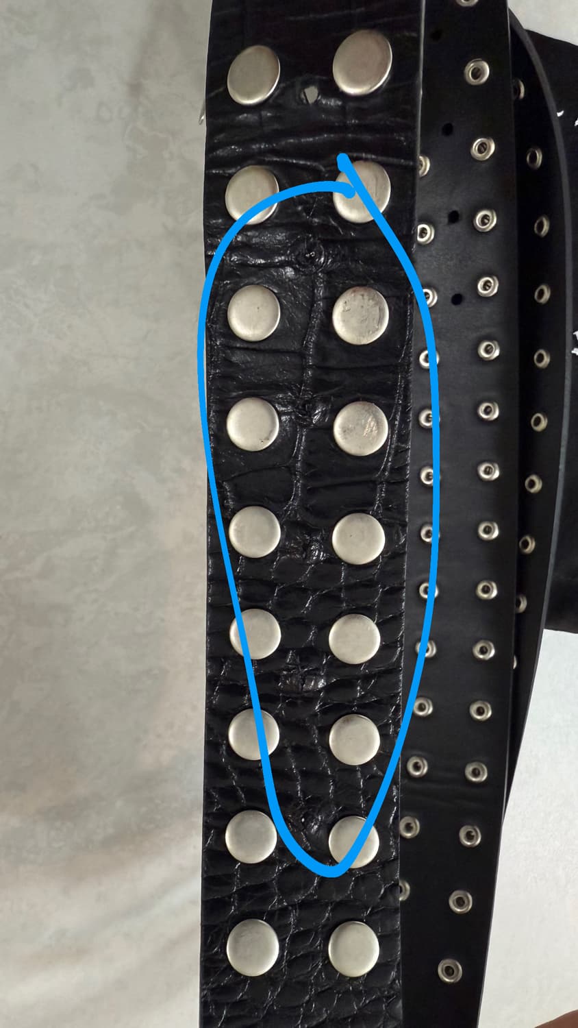 아오이로 카라스 벨트 상품이미지5