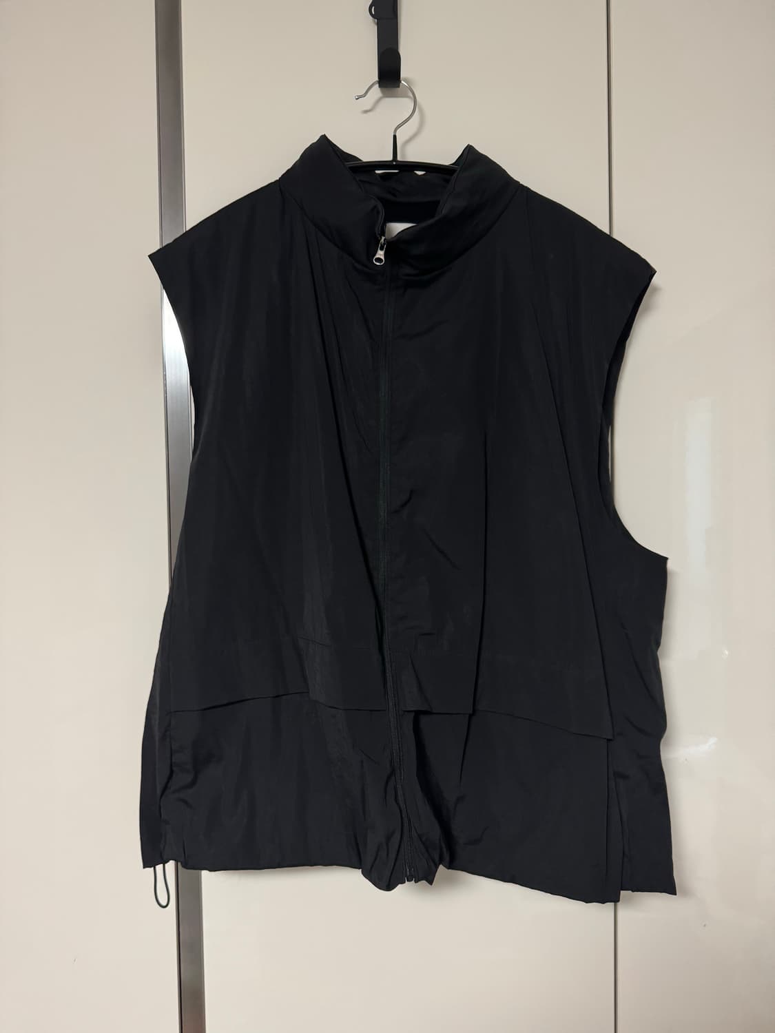 amomento 나일론 볼륨 포켓 베스트 블랙 L 상품이미지2