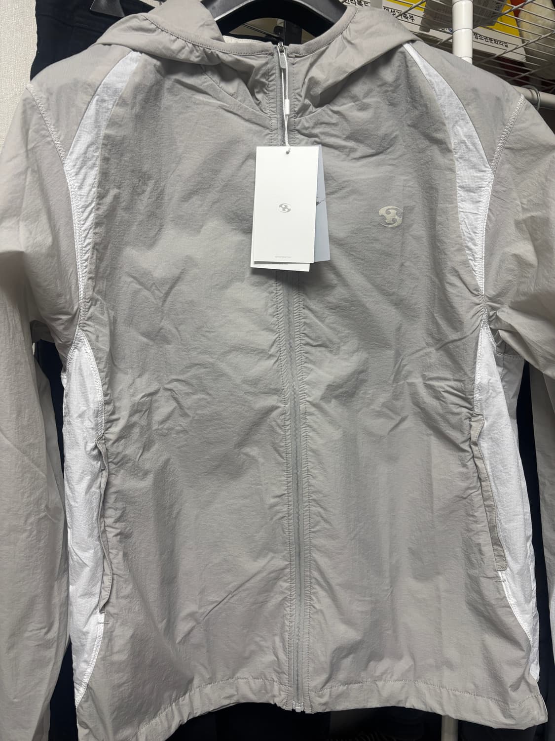 산산기어 패널드 자켓 그레이 - 26ss 1사이즈 상품이미지2