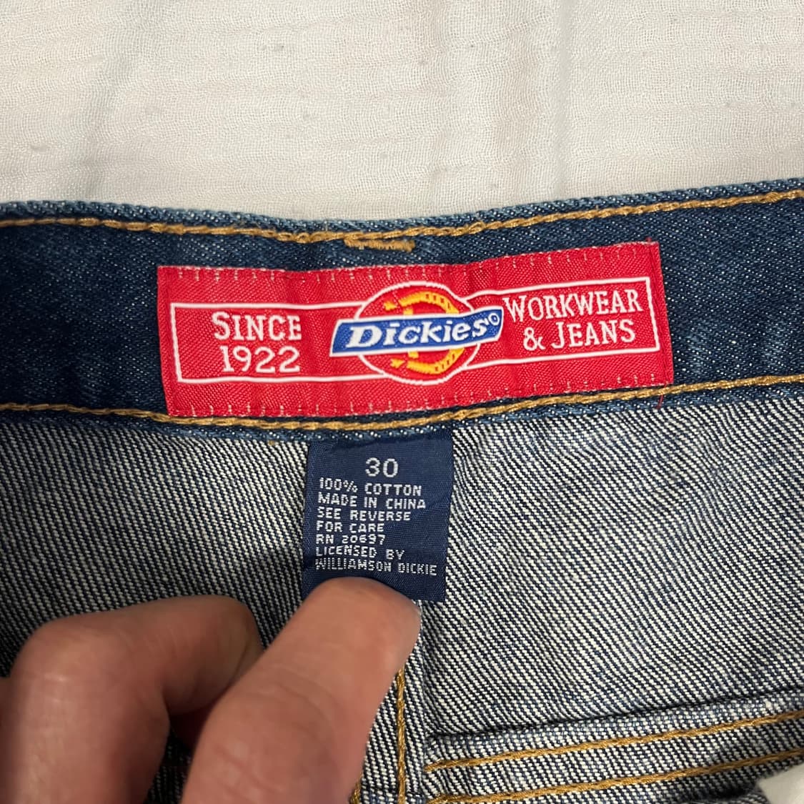 디키즈 청바지 30 / 워크웨어 스트레이트핏 상품이미지3