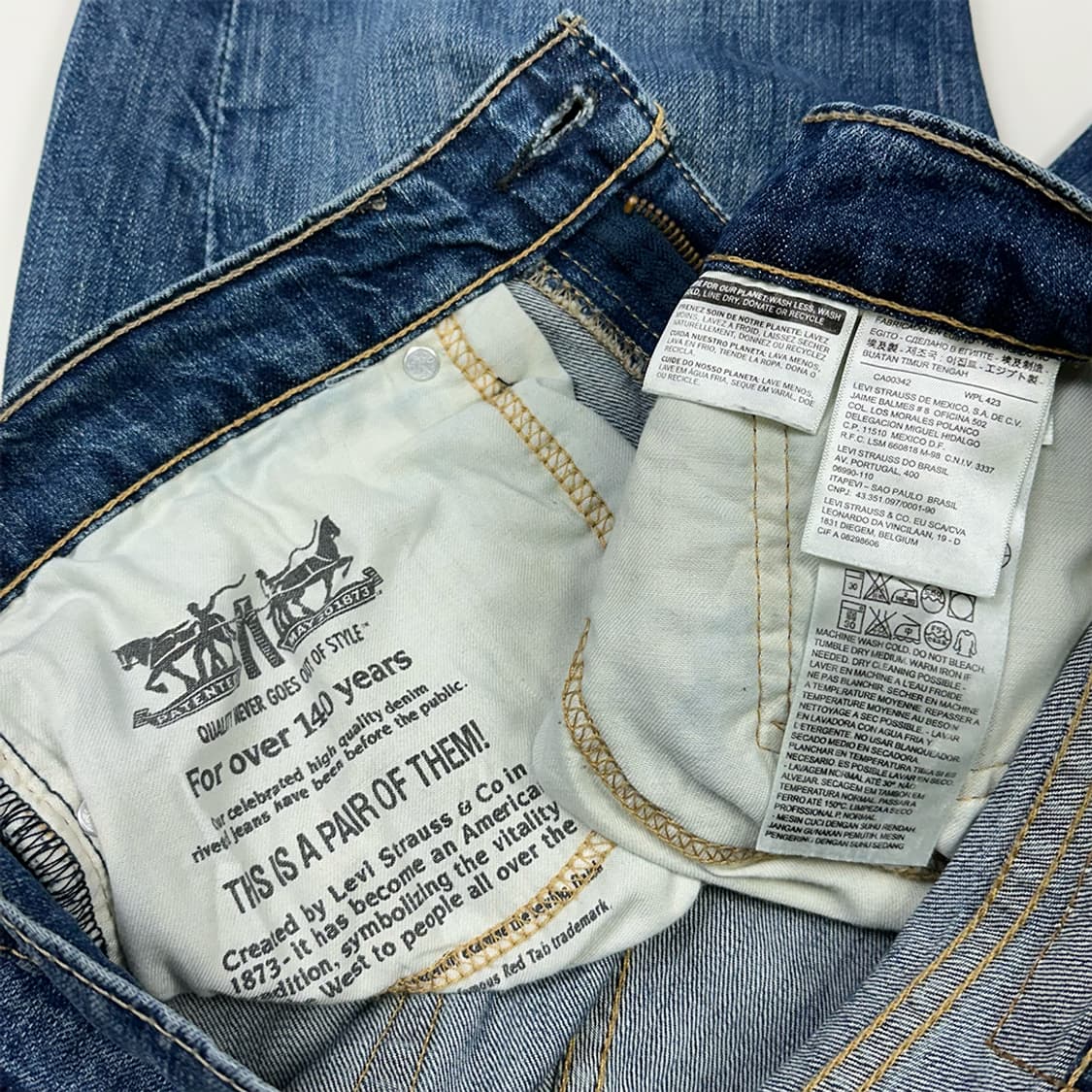 리바이스 511 데님 팬츠 상품이미지4