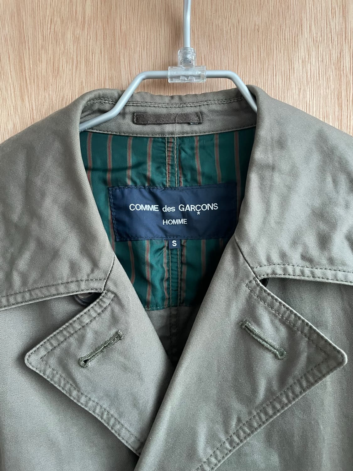 꼼데가르송 옴므 피코트 상품이미지4