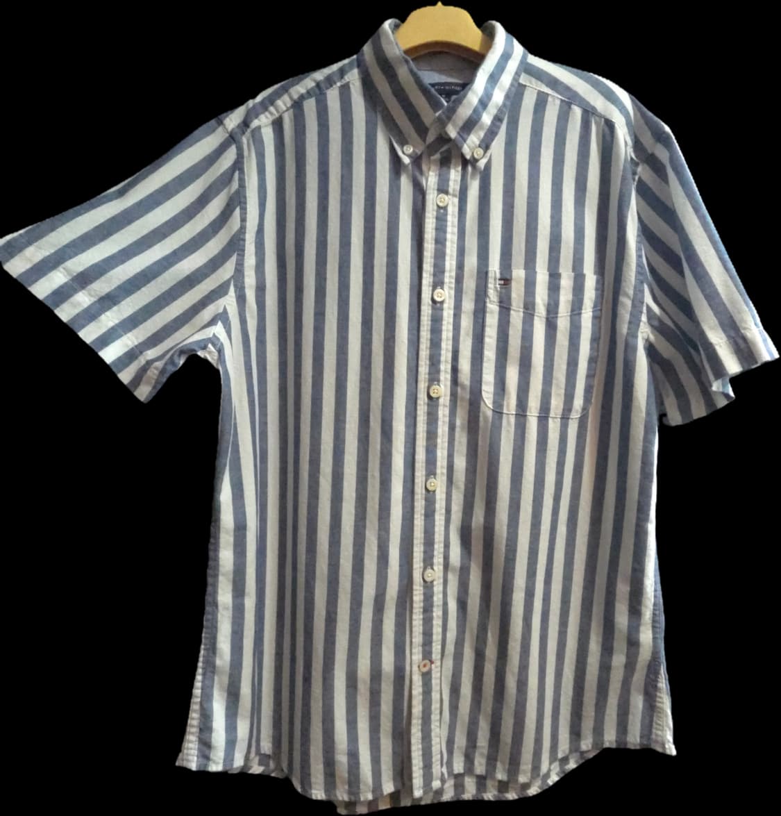 타미힐피거 스트라이프 반팔 셔츠 상품이미지1