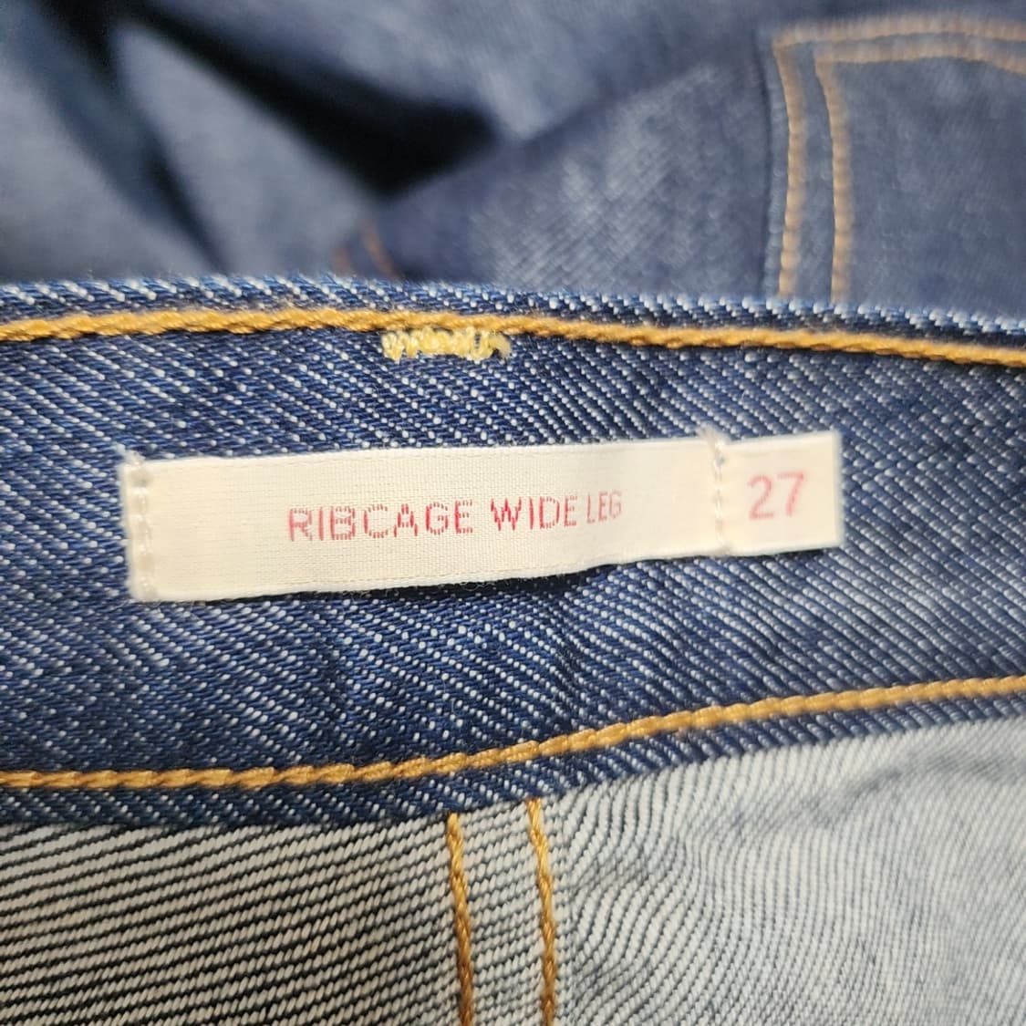 [27] 리바이스 프리미엄 와이드핏 청바지 데님 팬츠 상품이미지4
