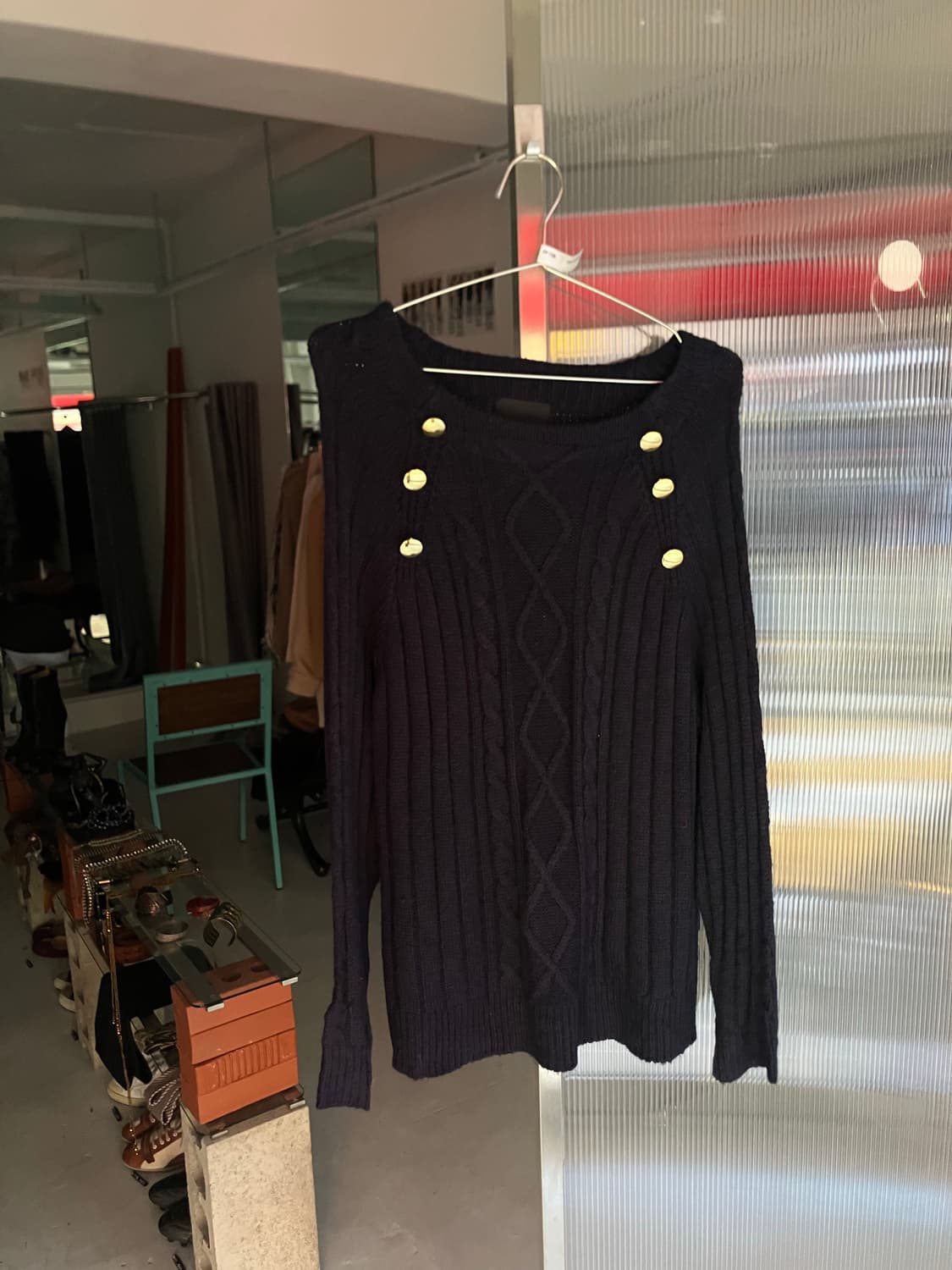 hkworkslondon 금장 니트  상품이미지1