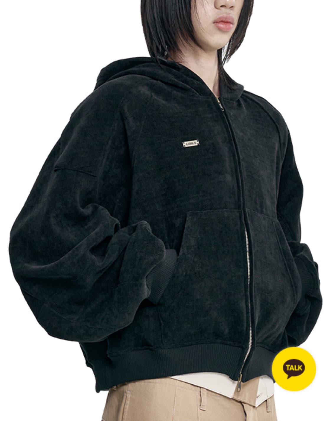 아조바이아조 후드 집업 상품이미지2