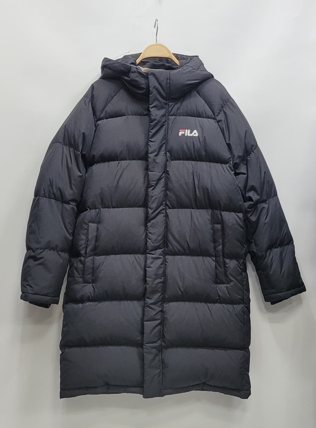 FILA 20FW 휠라 다운 롱 패딩 / 남 XL (105) 블랙 상품이미지1