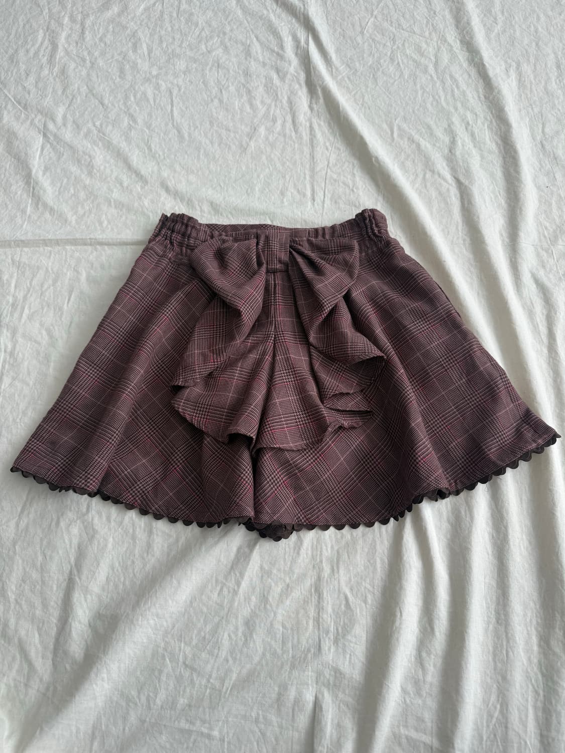 메조피아노 갸루 로걀 리본 포인트 숏팬츠 상품이미지1