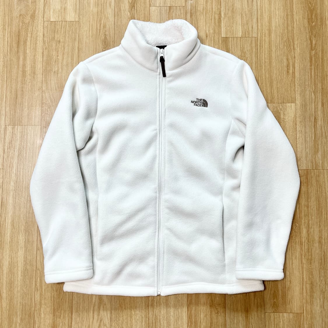 노스페이스 여성 플리스 자켓 아이보리 상품이미지1