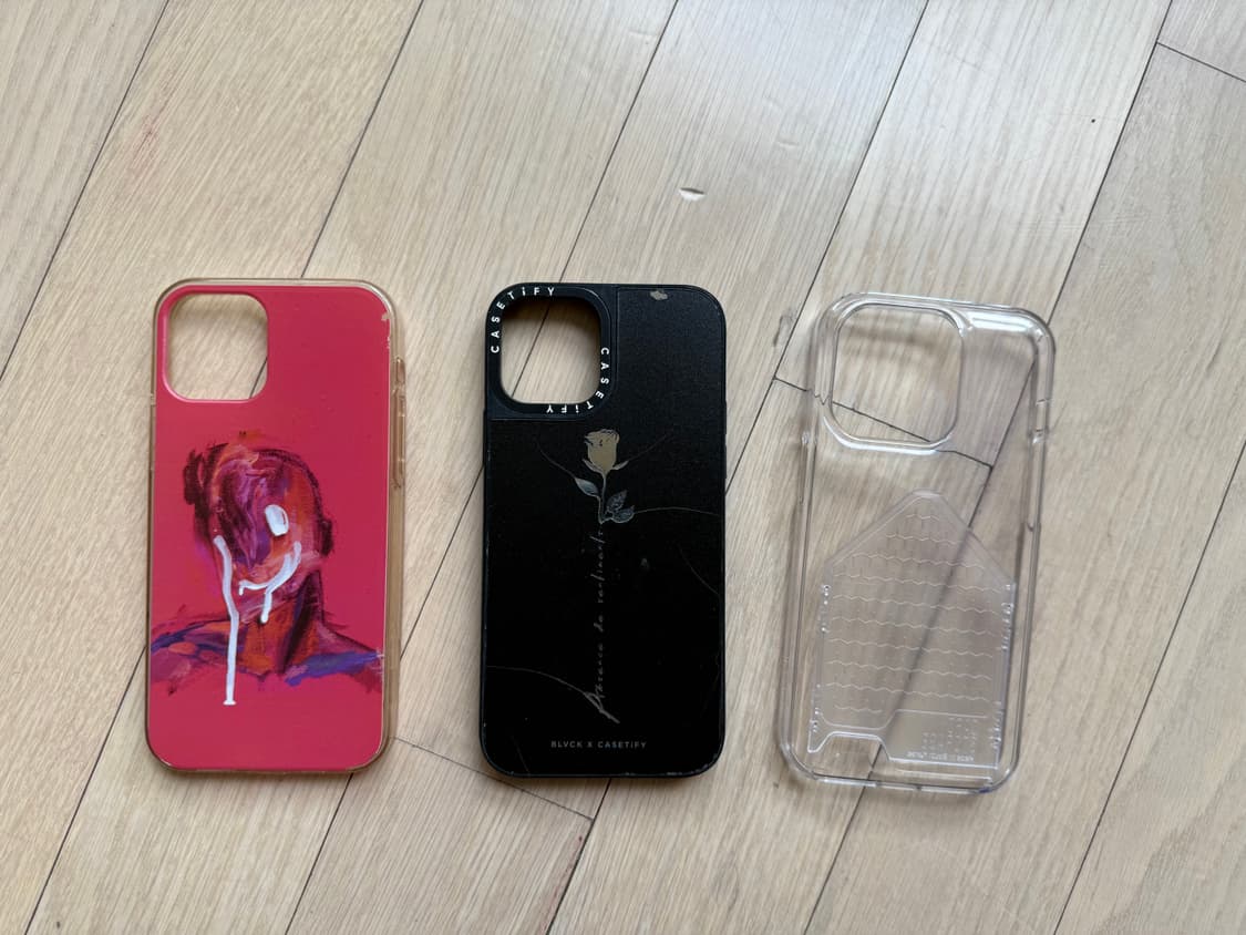 *새상품 포함* 아이폰 16,12 케이스 모음 (카드수납 및 톰과제리) 상품이미지3