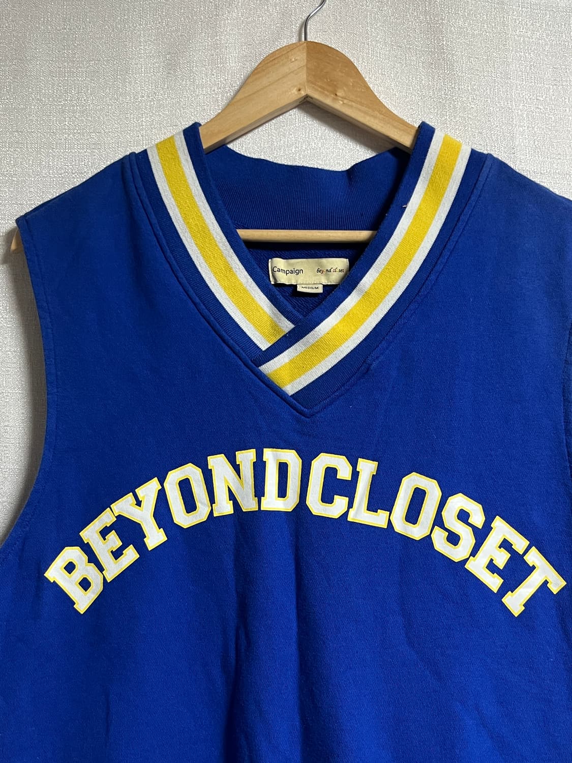 공용 비욘드 클로젯 니트 조끼 베스트 M 상품이미지3