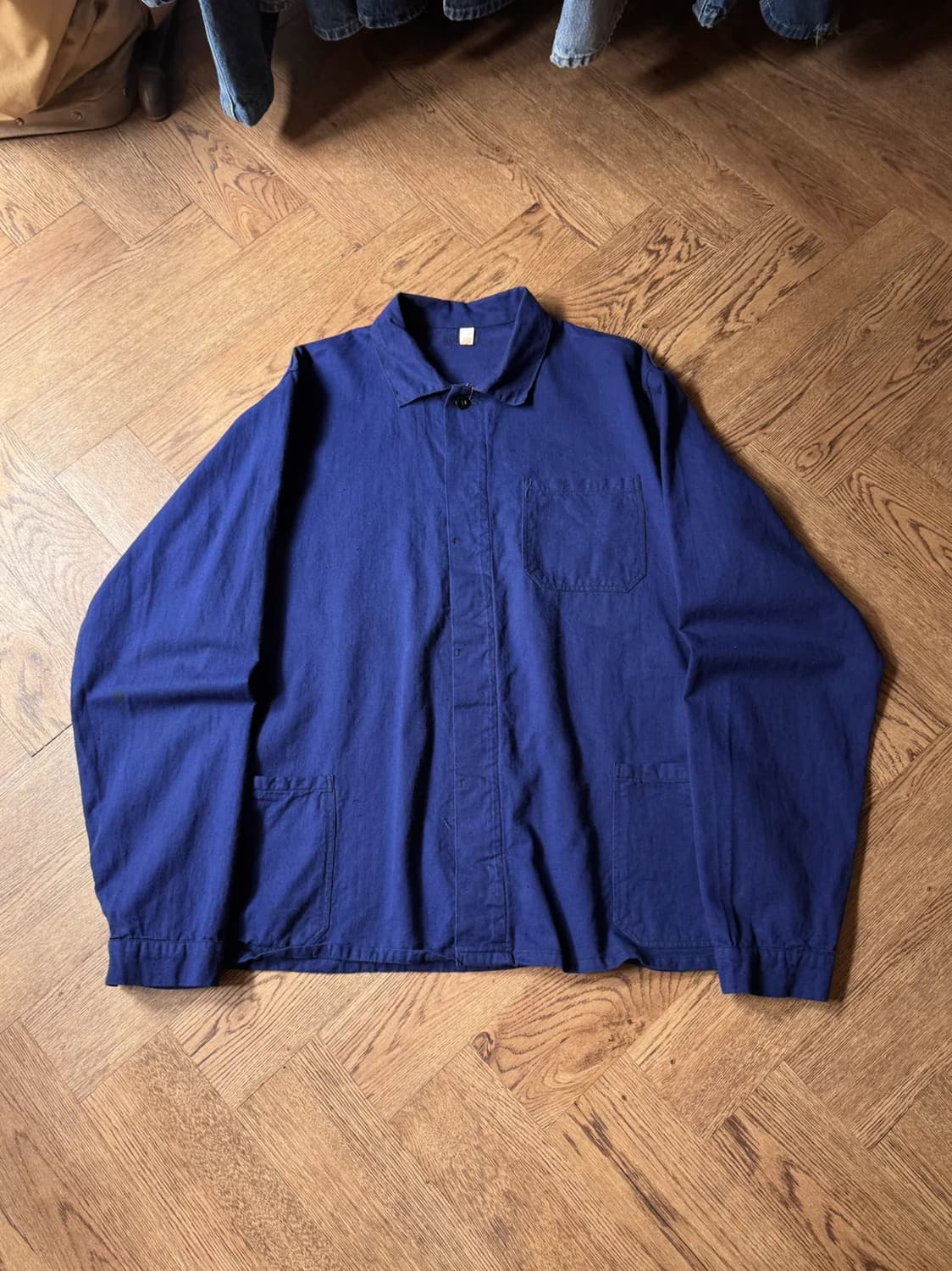 [L]빈티지 네이비 프렌치 워크자켓 상품이미지1