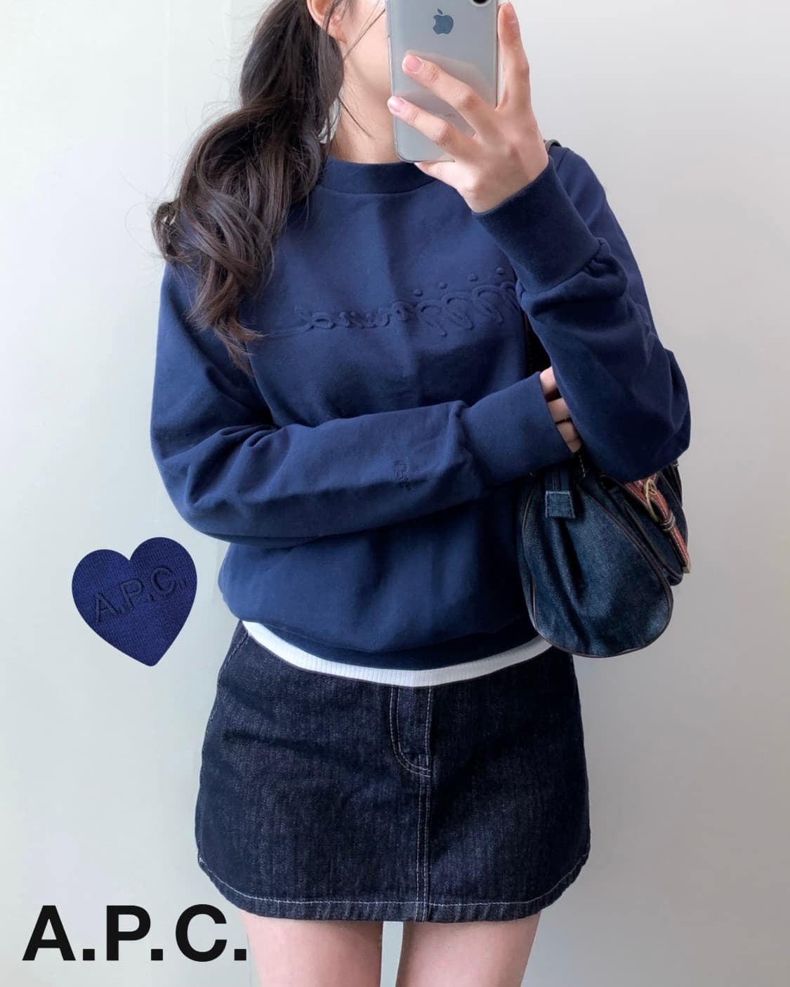 A.P.C x JJJ Jound 맨투맨 상품이미지1