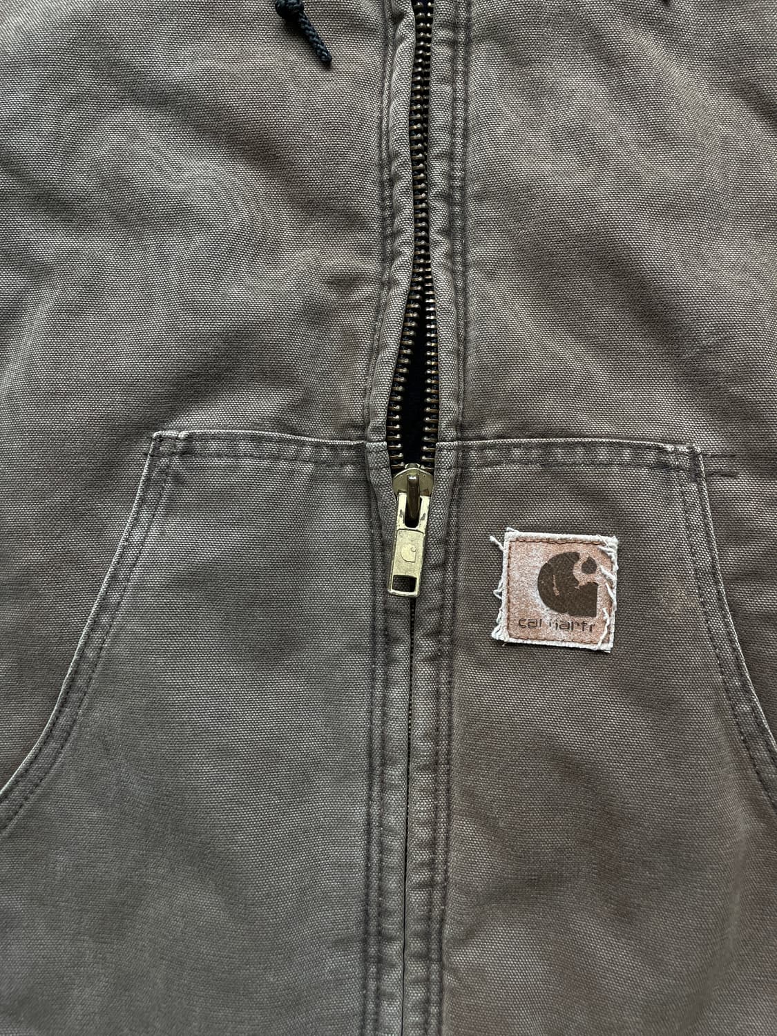 칼하트 J68 CHT 액티브 자켓 J130 샌드스톤 상품이미지5