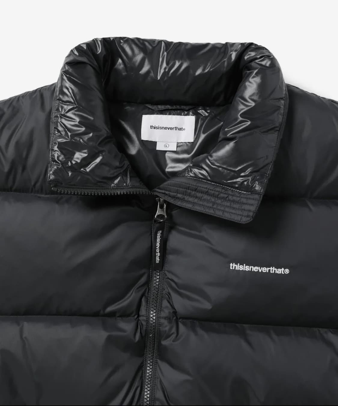 디스이즈네버댓 PERTEX® T Down Jacket Black 상품이미지2