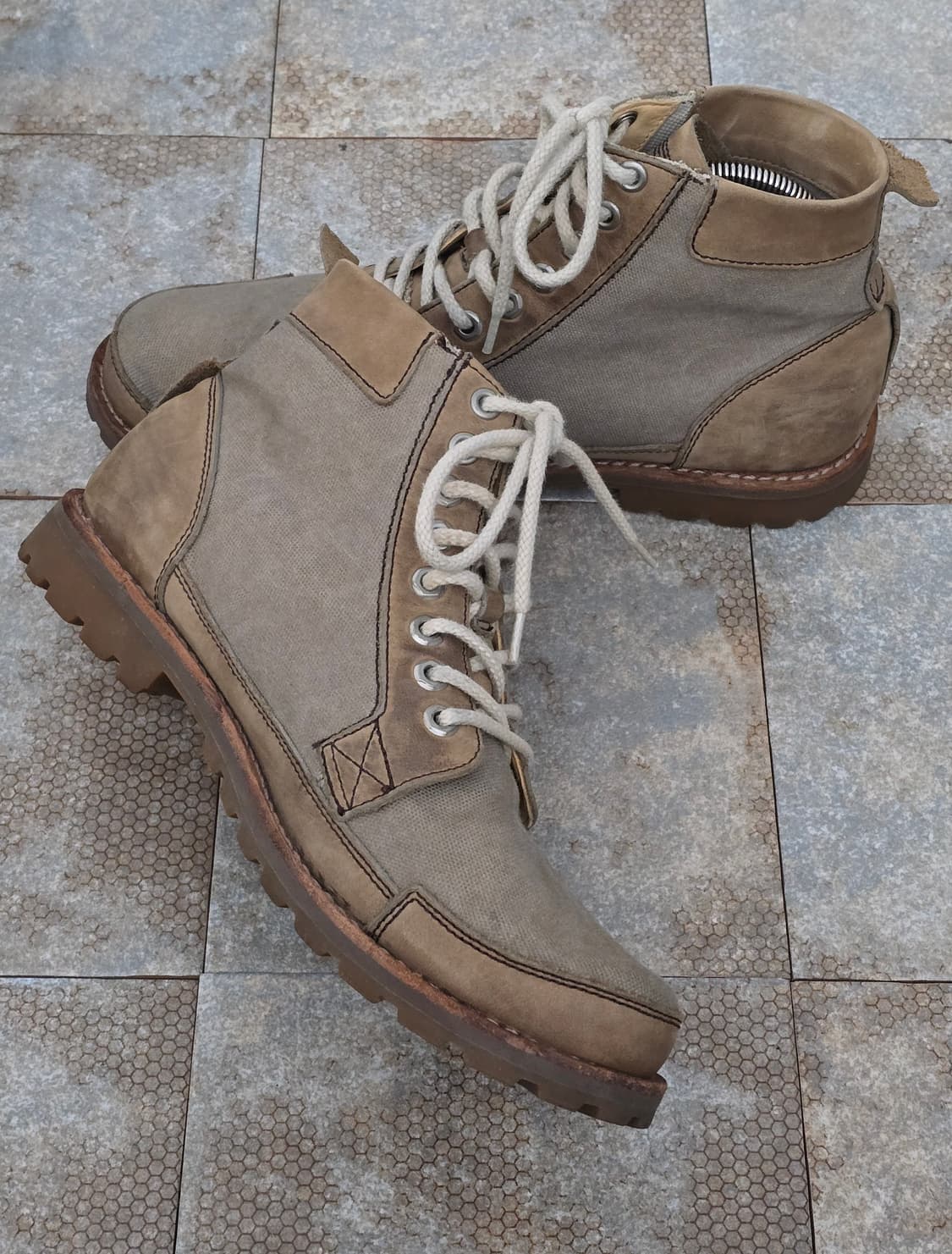 (280)팀버랜드 빈티지 레이스업 캔버스 워커 부츠 상품이미지4