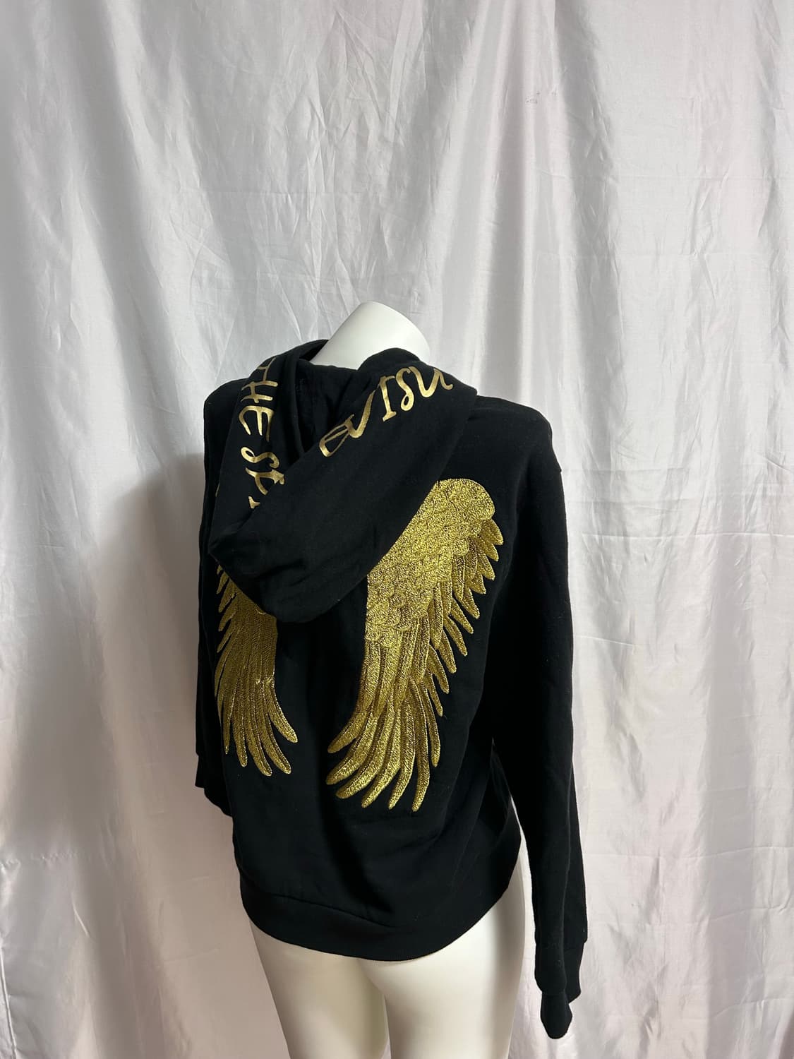 Evisu y2k 00s gold wings hoodie  상품이미지1