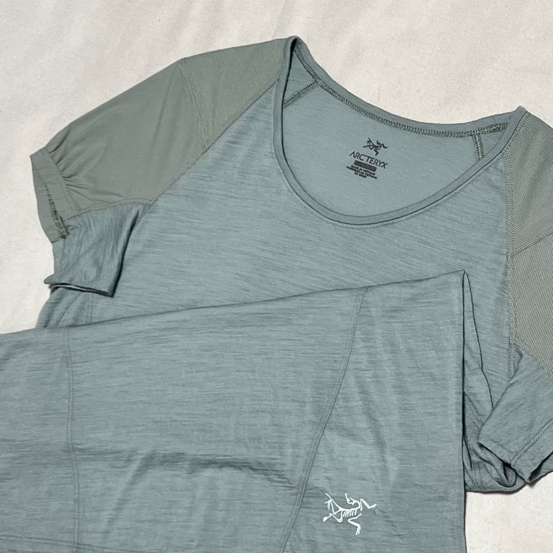 여성용 아크테릭스 이오니아 메리노울 반팔 티셔츠 상품이미지1