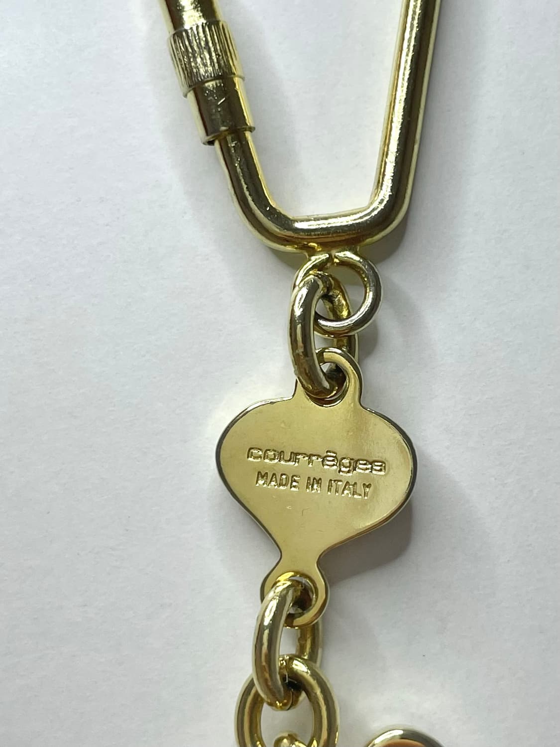 꾸레쥬 토끼 금장 키링 상품이미지5