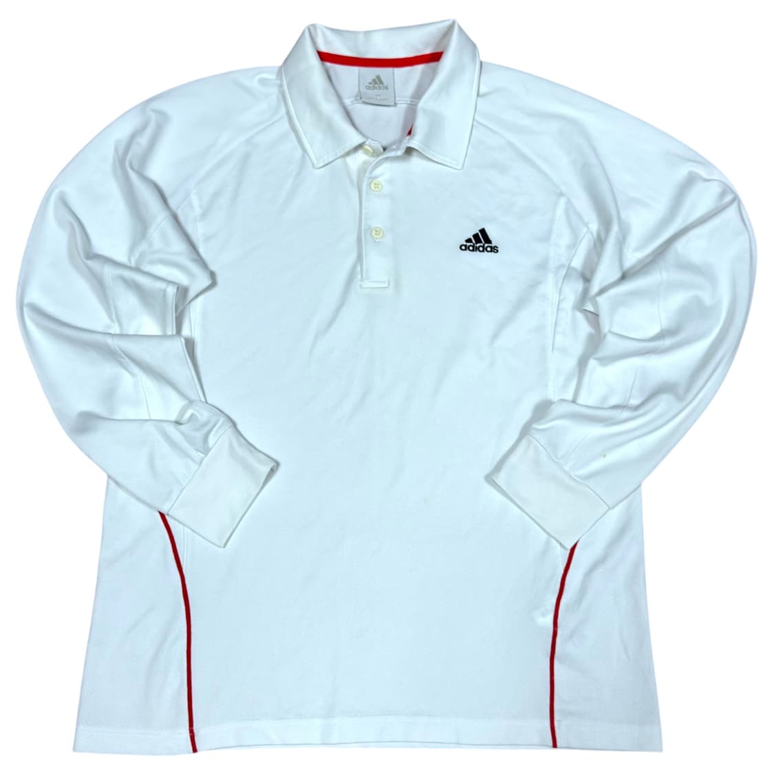 바배) 아디다스 삼각 스몰로고 카라 롱슬리브 상품이미지1