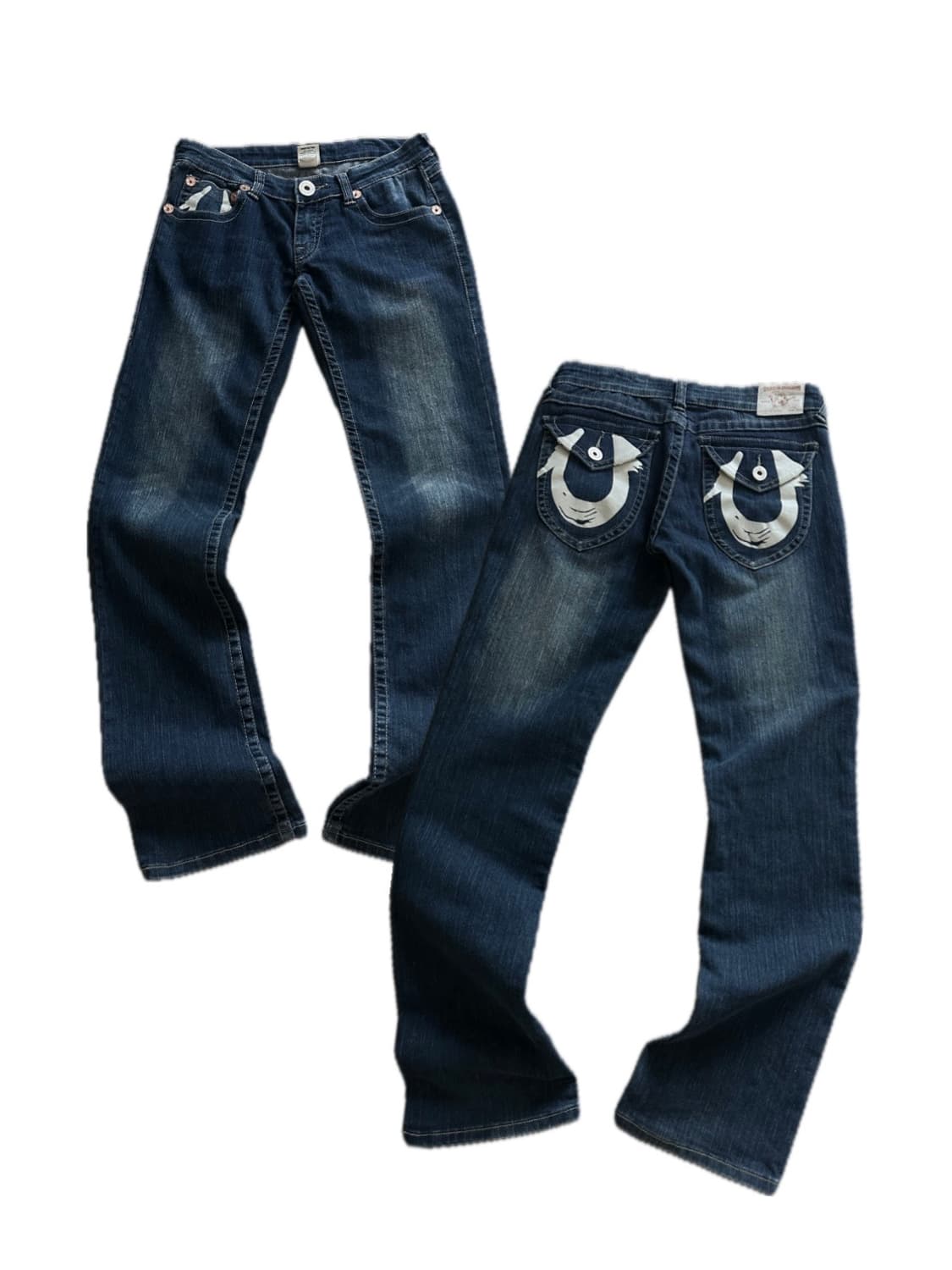 트루릴리전 BILLY BIG T ROW SEAT 데님팬츠 y2k 펑크  상품이미지1