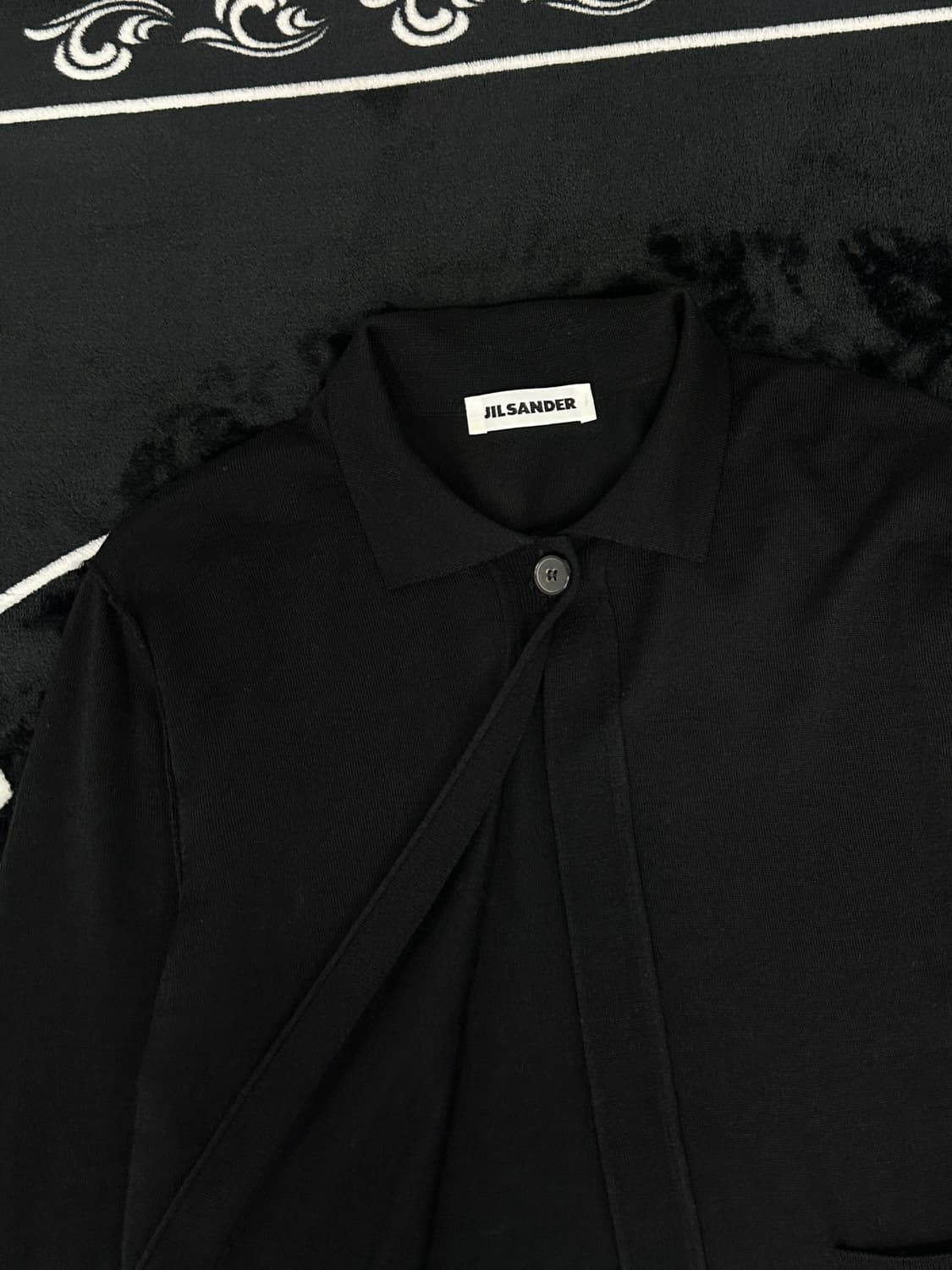 질샌더 썸머울 7부 소매 가디건 (40) 상품이미지1