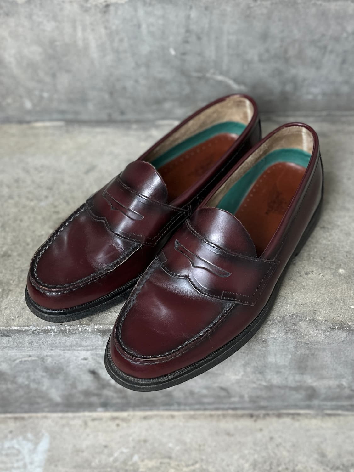 90's 레드윙 블랙체리 페니로퍼 레드윙 부츠 로퍼 상품이미지1