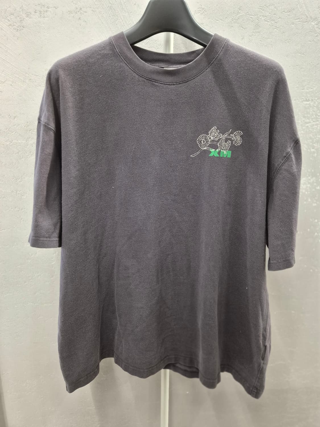 데우스 엑스 마키나 더스티 티셔츠 차콜 XXL 상품이미지2