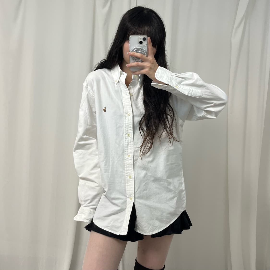 Polo white shirt  상품이미지2