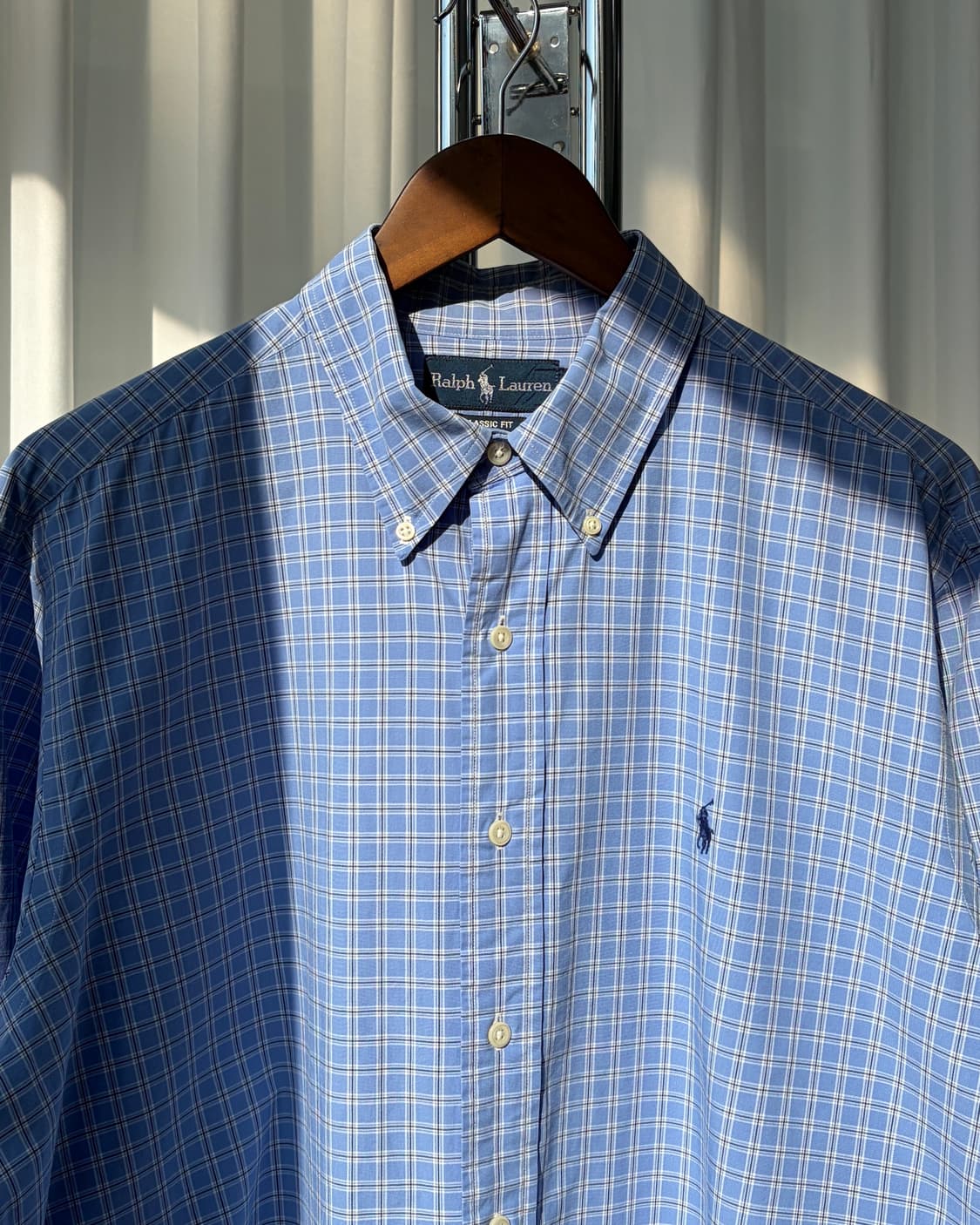 [L]폴로 랄프로렌 클래식핏 플레이드 체크 셔츠 상품이미지6