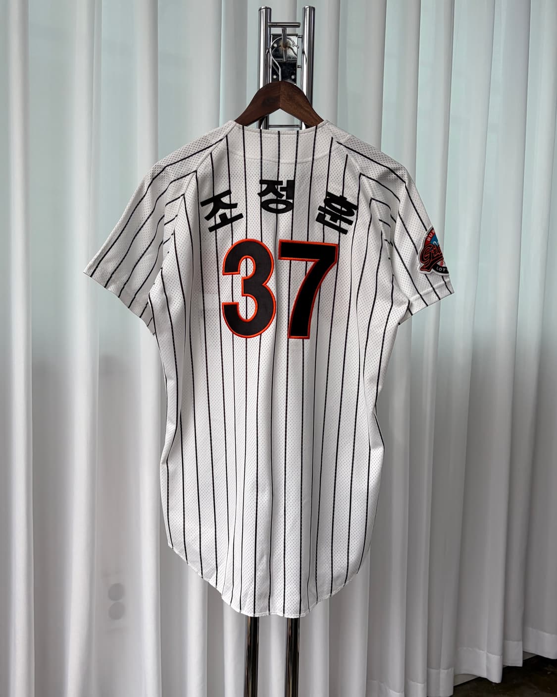 [M]롯데 자이언츠 조정훈 프로페셔널 야구 유니폼 상품이미지4