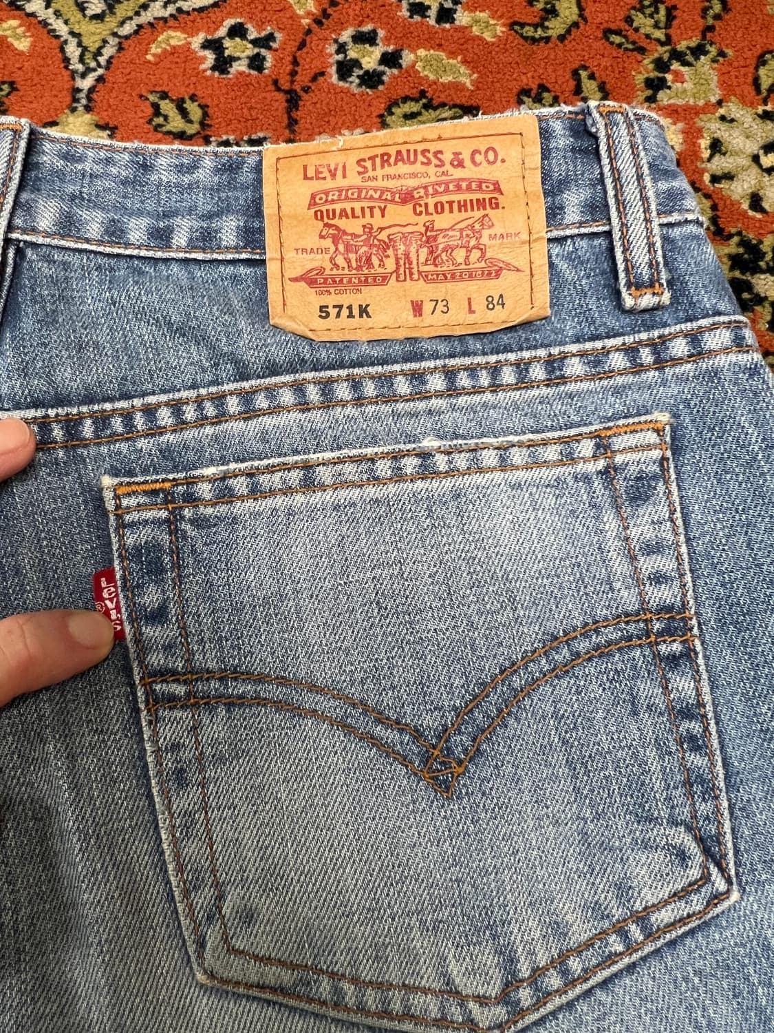 [29] 리바이스 빈티지 571 부츠컷 플레어 데님팬츠 상품이미지6