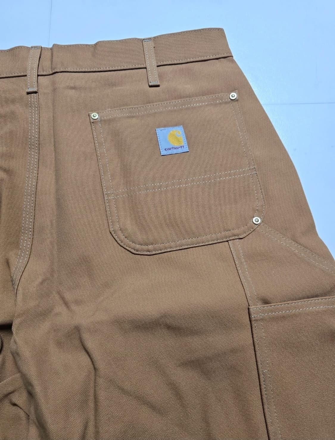 칼하트 더블니 B-01 브라운 38X34 상품이미지5