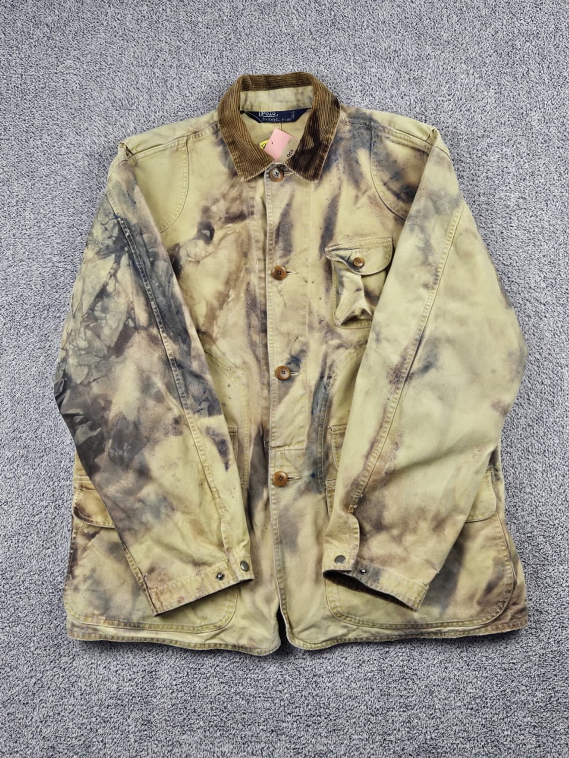 90's 폴로랄프로렌 다잉 워시드 커스텀 헌팅 자켓 (L) / 10103 상품이미지2