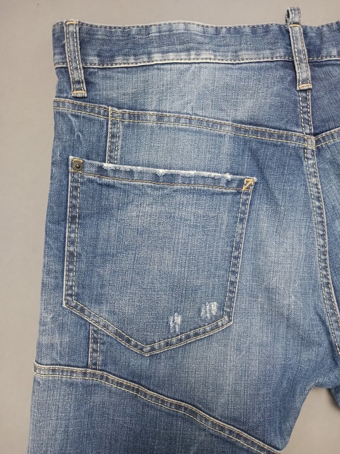 [52] 정품 디스퀘어드2 블루탭 타이디바이커진 청바지 36 37 상품이미지8