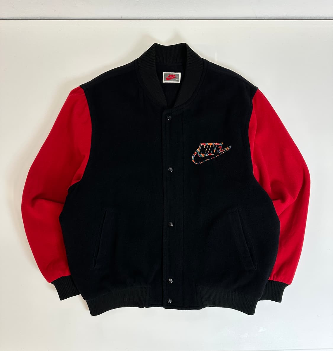 나이키 에어로고 투컬러 바시티 울자켓  상품이미지1