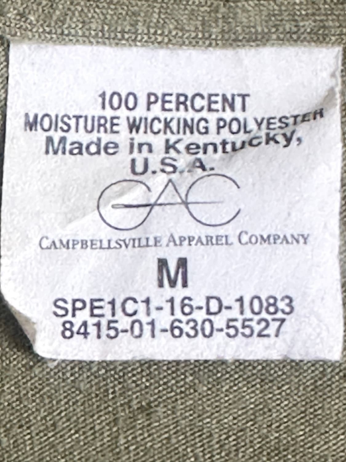 미군 카키색 라운드 반팔 티셔츠 (M) (14) (만원샵) 상품이미지7