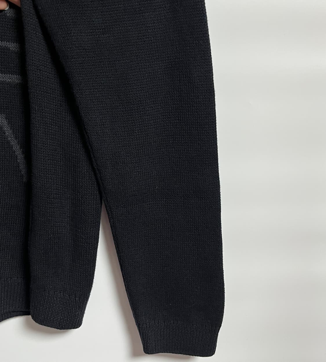 공용 아디다스 오버핏 빅로고 니트 스웨터 L 상품이미지2