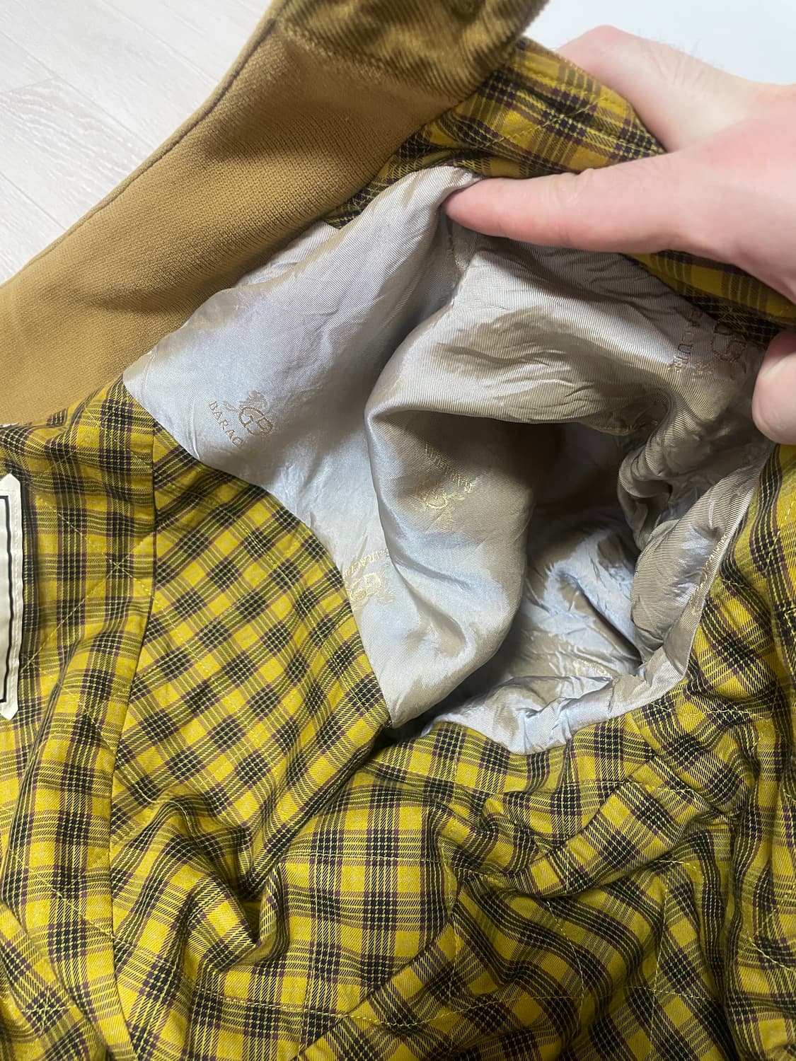 바라쿠타 G9 일본용 코듀로이 헤링턴 스윙자켓 M(L 100사이즈)머스타 상품이미지7