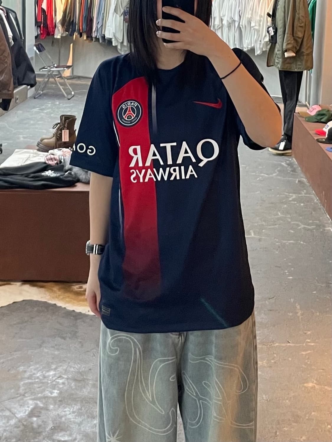 파리 생제르맹 PSG 나이키 홈 스타디움 이강인 유니폼 반팔 H1694 상품이미지1