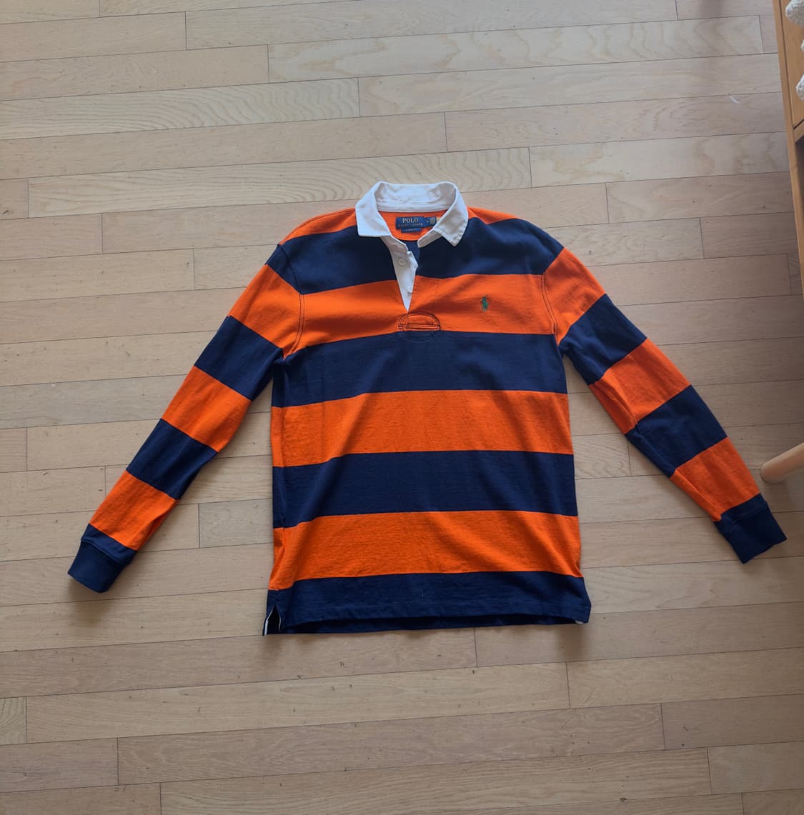 폴로 클래식핏 스트라이프 저지 럭비 셔츠 상품이미지1